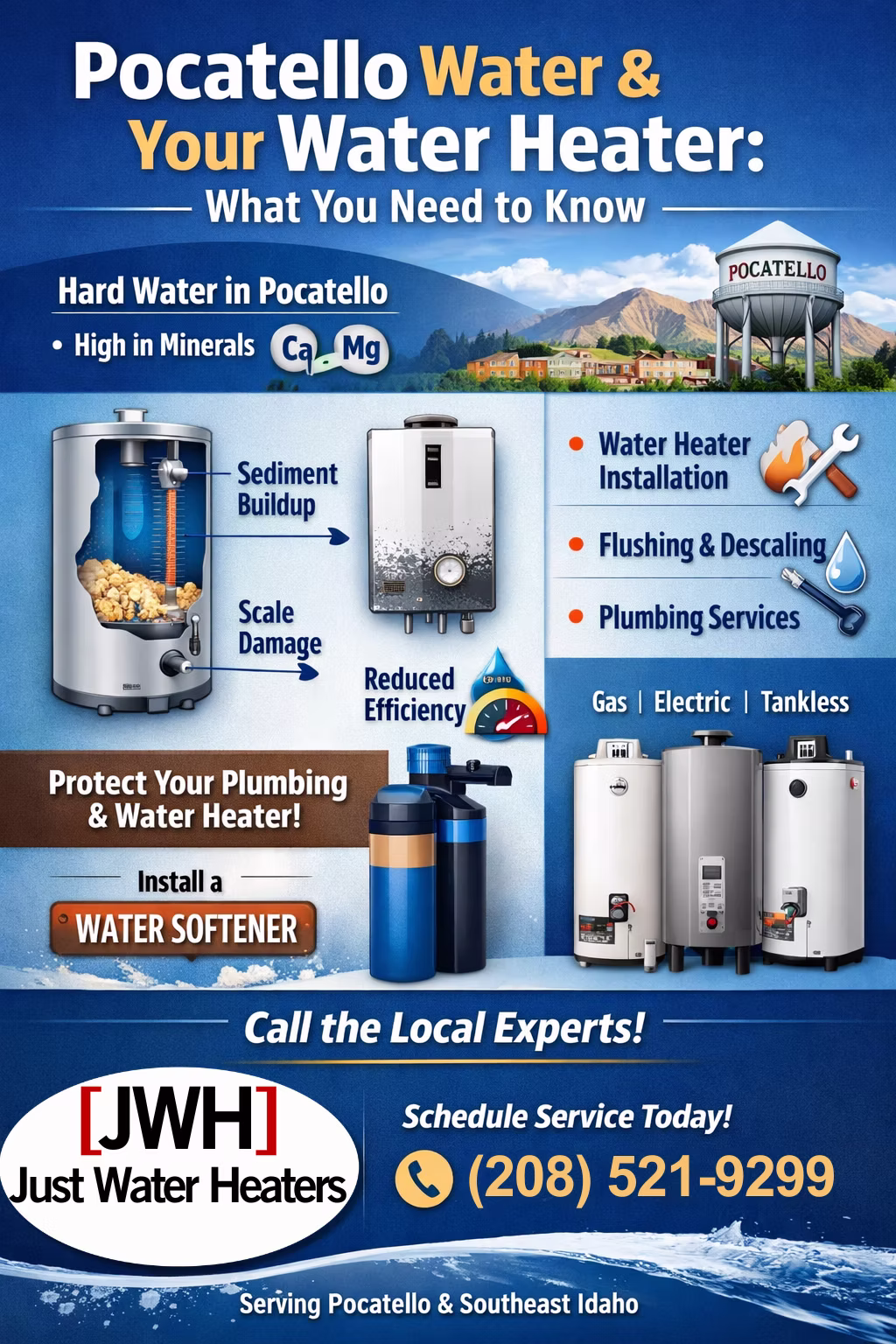 What Pocatello Homeowners Should Know About Their Water & Water Heaters